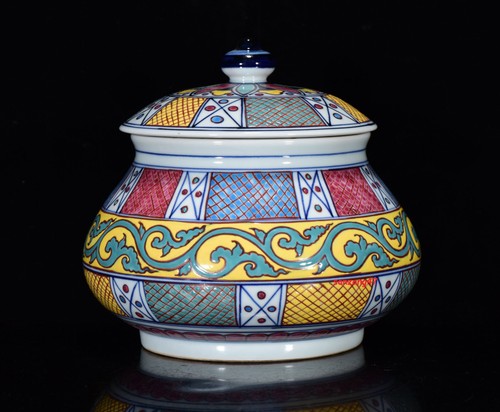 Barattolo vaso porcellana