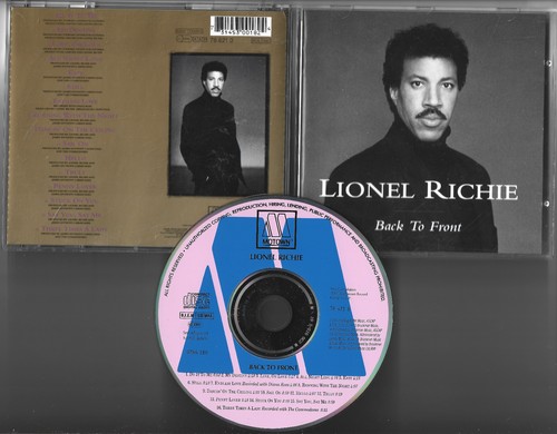 Lionel richie back - cd,