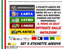 Set kit adesivi raccolta - set,