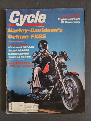 1982 january cycle - january, motorcycle