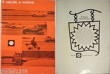 IL VEICOLO A MOTORE schede parti meccaniche EDITO DA SHELL ITALIA 1960 ca.