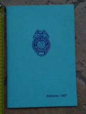 MONDIALPOL 1987 Manuale Regolamento GPG Guardia Giurata Mostrine Militare TORINO