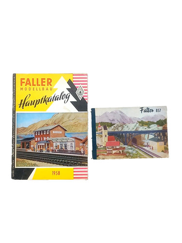 Faller model train catalogs - 2,