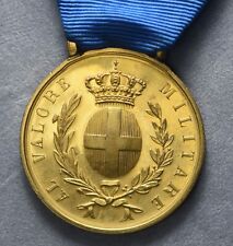 Regno d'Italia medaglia al valor militare classe oro rara