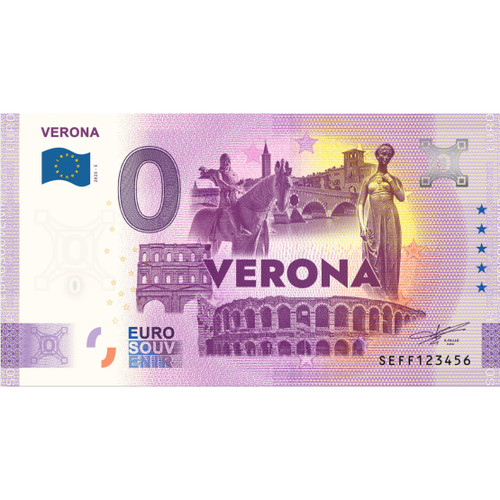Zero euro souvenir - zero,