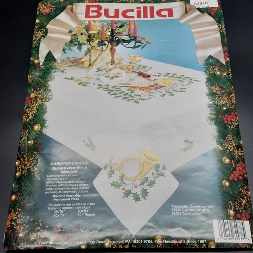 Tovaglia vintage bucilla - tovaglia,