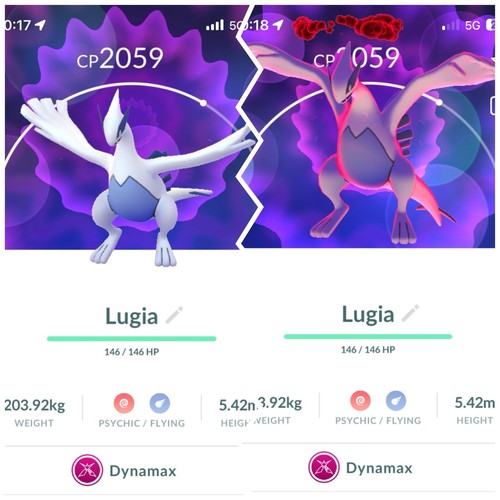 Lugia dynamax pokemon gen2 - lugia, go