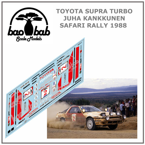 Calcas toyota supra - 1/43,