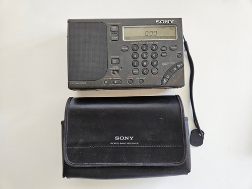 Radio epoca sony icf - radio, icf-sw1000t