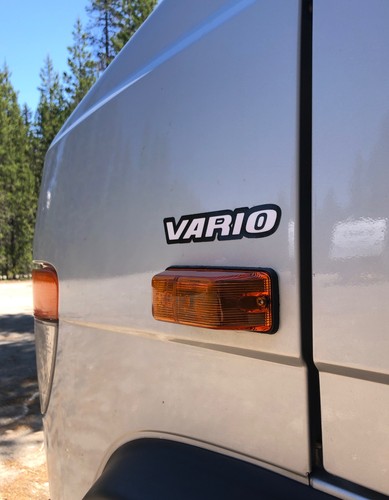 Adesivo mercedes vario - adesivo, /