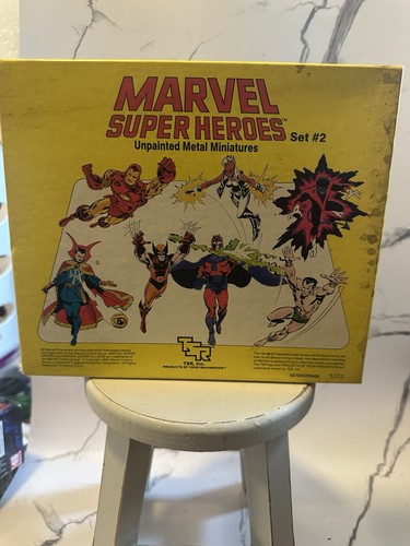 Tsr marvel metal miniatures - marvel,