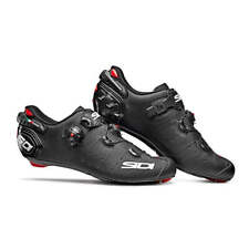 Scarpe Strada Sidi Wire 2 Matt Carbon - Colore Nero Opaco - 41