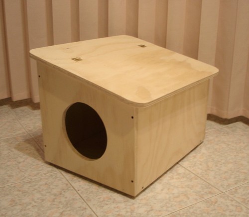 Cuccia per gatto casetta - gatto,