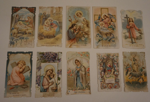 Lotto santini antichi di - lotto, 10