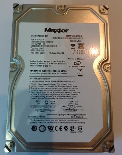 Hdd sata seagate maxtor - hdd,