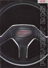 Catalogue Peugeot 205 GTI 1990
