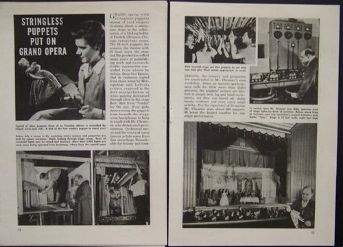 Chramer puppet opera - puppet,