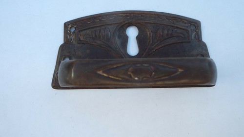 Antica maniglia ottone con - antica,