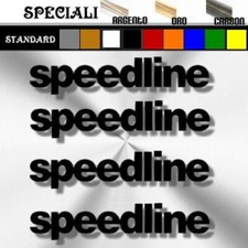 4 adesivi sponsor SPEEDLINE