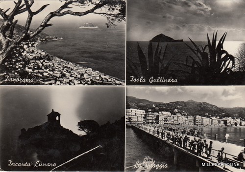Alassio panorami 1953 - panorami,