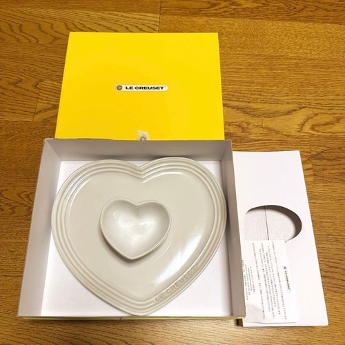 Creuset piatto cuore grande - creuset,