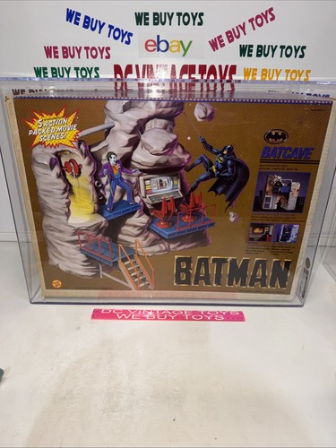 Vintage batman 1989 batcaverna - batman,