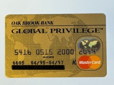 Carta di credito Oak Brook