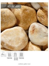 Ciottolo di marmo Giallo Mori