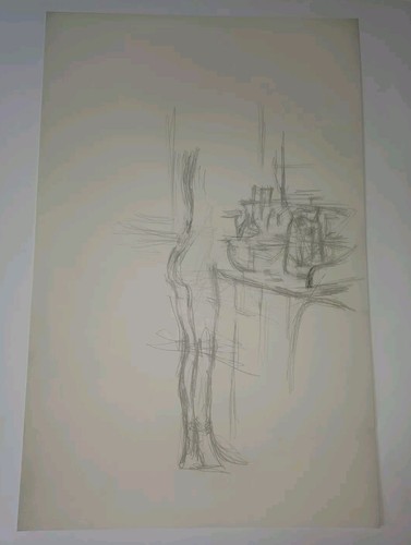 Alberto giacometti litografia - alberto,
