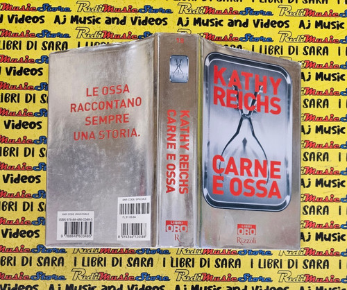 Book libro kathy - reichs, carne