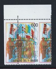 Repubblica 1990 - Unificata n. 1951 - MNH** - Centenario Primo Maggio, Francobollo Nuovo, Sid ADF