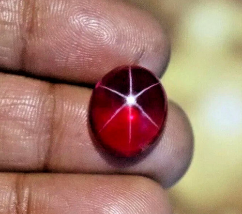Raggi stella rossa naturale - 6,