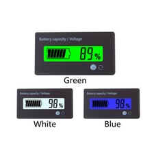 Capacità batteria voltmetro