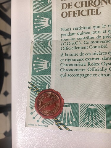 Raro rolex garanzia - garanzia,