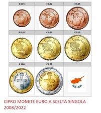 CIPRO  EURO MONETE A SCELTA SINGOLA  2009/2023  FDC UNC