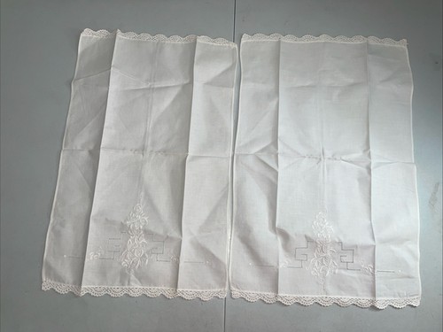 Asciugamano vintage bianco