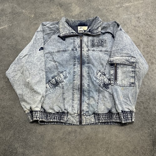 Giacca denim vintage nike - giacca,