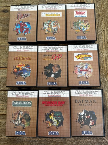 Lot jeux sega master system - 9,