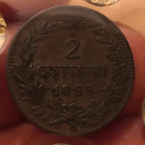 Moneta centesimi 1895 - centesimi,
