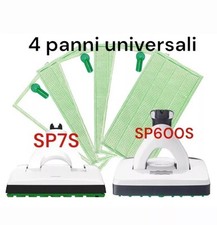 4 PANNI STRACCI PULILAVA FOLLETTO SP600s SP7s VK220s VK7s UNIVERSALI SOFT 