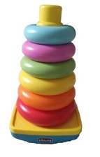 CHICCO TORRE DI ANELLI GIOCO EDUCATIVO IMPILABILE BAMBINI - DONDOLINO ?