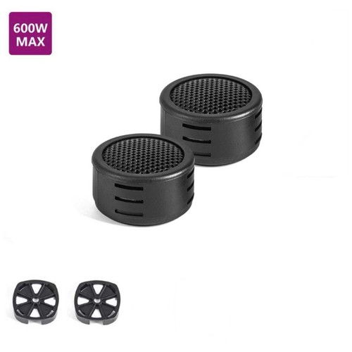 Coppia tweeter auto dome 600w - tweeter,