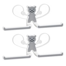  2 Pcs Piantana Asciugamani