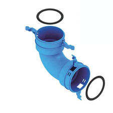 Curva 90 gradi in plastica per