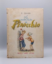Le avventure di Pinocchio Libro Collodi Fabbri 1957 Edizione Integrale Maraja