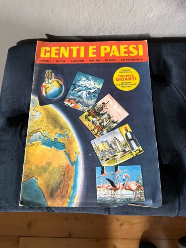 Album figurine genti paesi - genti, e