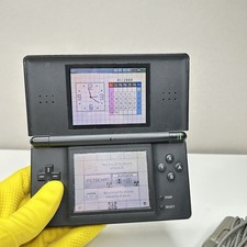 Nintendo DSi Nero Console Con Accessori - Usata Portatile DS Pennino Legge GB