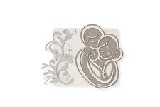 Modern Holy Family Wooden