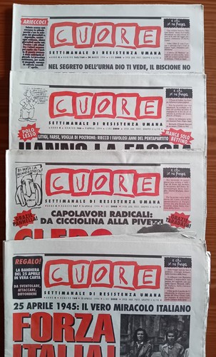 Cuore settimanale satirico - cuore,