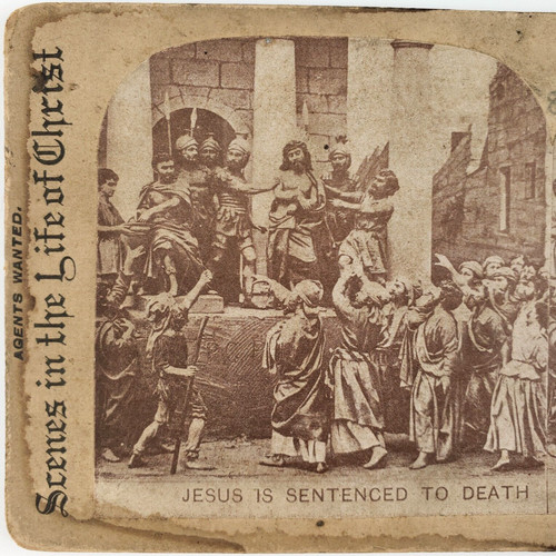 Gesù cristo condanna morte - condanna, a